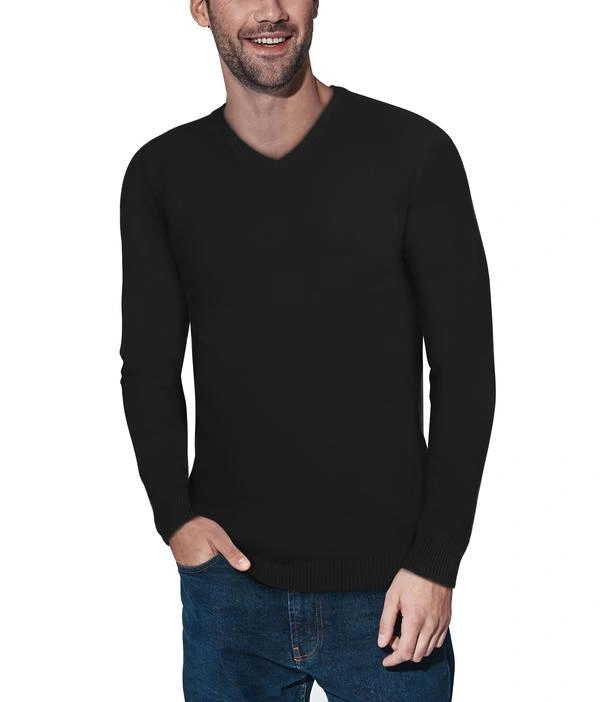 XRAY Uomo Maglione Scollo V Nero: Eleganza Semplice, Comfort Assoluto, Stile Italiano Intramontabile!